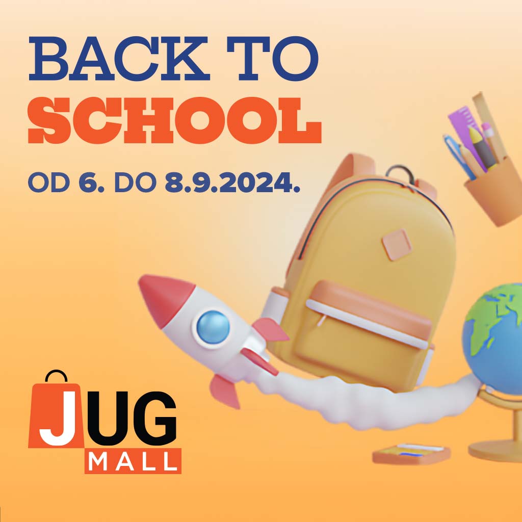 Pročitajte više o članku Back To School u Jug Mallu – od 6. do 8. rujna 2024.