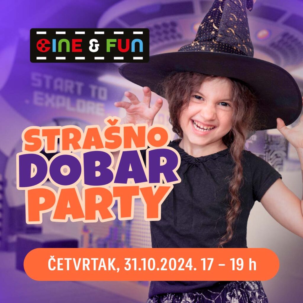 Pročitajte više o članku Strašno dobar party u Cine&Fun igraonici