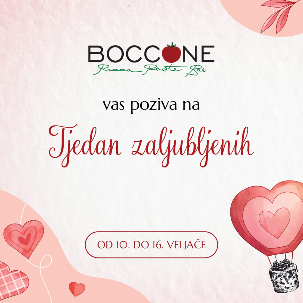 Pročitajte više o članku Tjedan zaljubljenih u restoranu Boccone