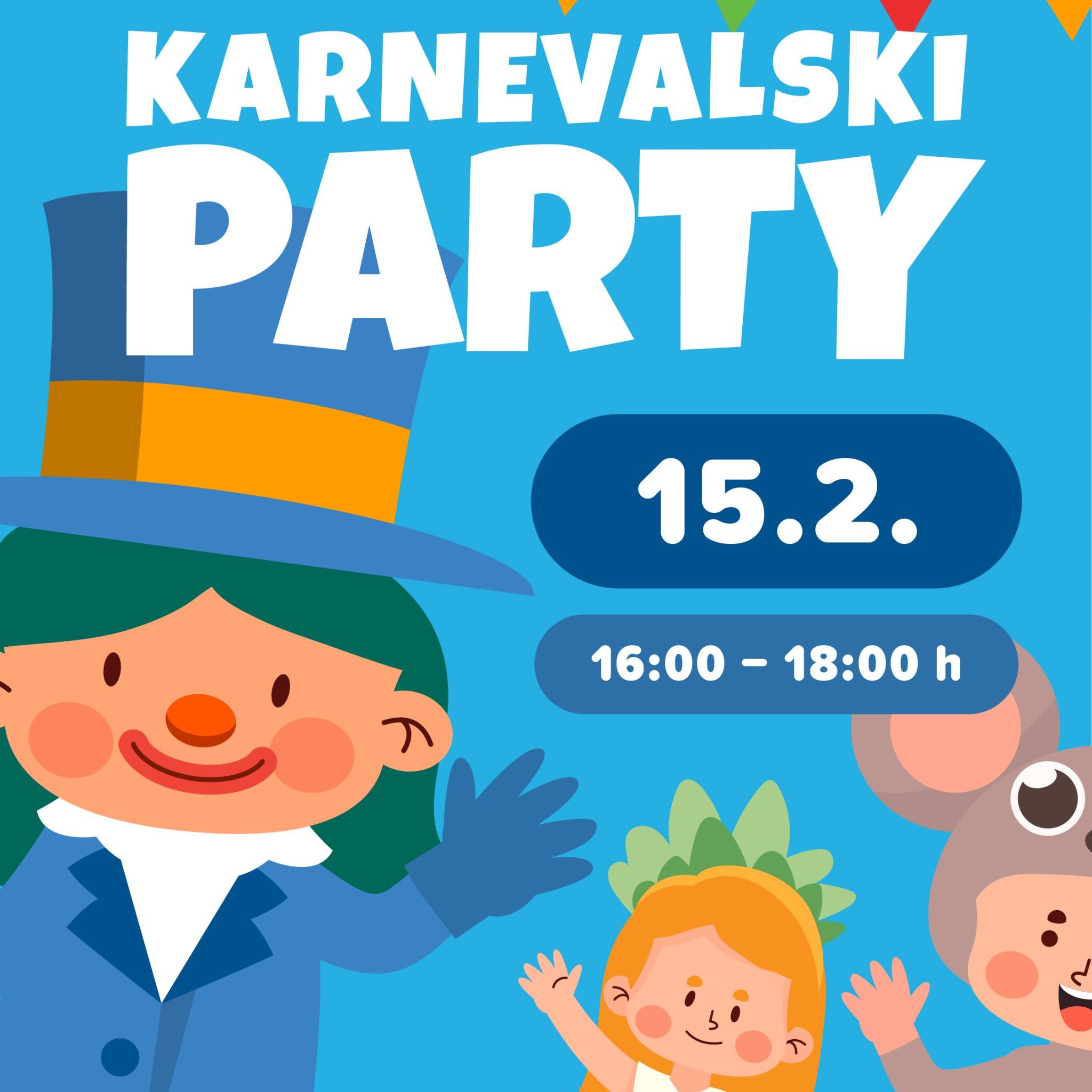Maškare, Karneval, Jugmall, Cine&fun