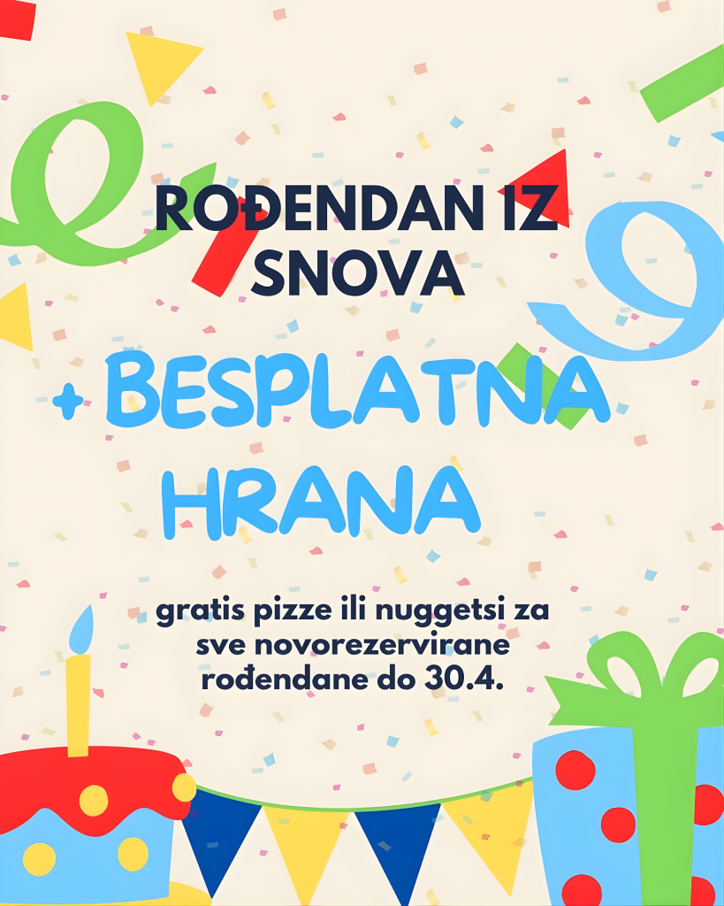Pročitajte više o članku Besplatna hrana za rođendane koji se pamte