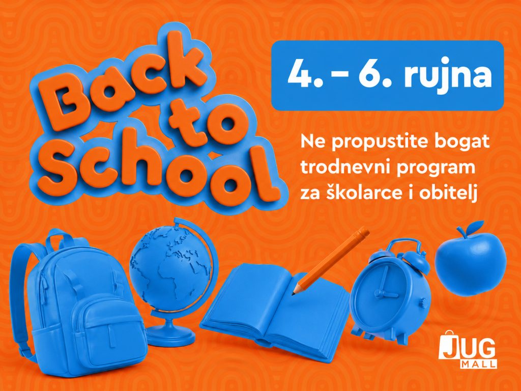 Back to school Jug Mall zabavni program